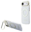GUESS CARCASA MAGSAFE SOPORTE CAMARA IPHONE AIR DORADO