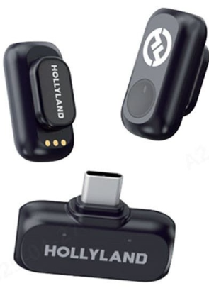 [HL0157] HOLLYLAND MICROFONO INALAMBRICO LARK A1 MINI DUO USBc