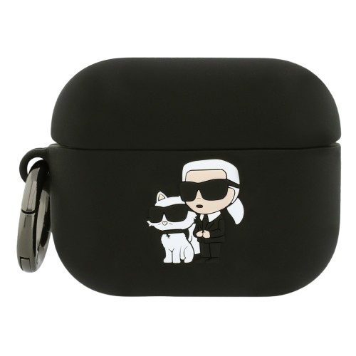 [KLAP3RUNKC] KARL LAGERFELD FUNDA SILICONA K&C NFT 3D AIRPODS PRO 3 NEGRO