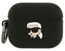 KARL LAGERFELD FUNDA SILICONA KARL NFT 3D AIRPODS PRO 3 NEGRO
