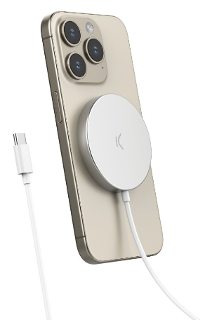 [BQIMAG01BC] KSIX CARGADOR MAGSAFE USBc 15W 1M