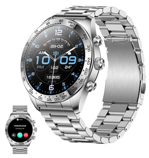 KSIX SMARTWATCH ELITE PLATEADO