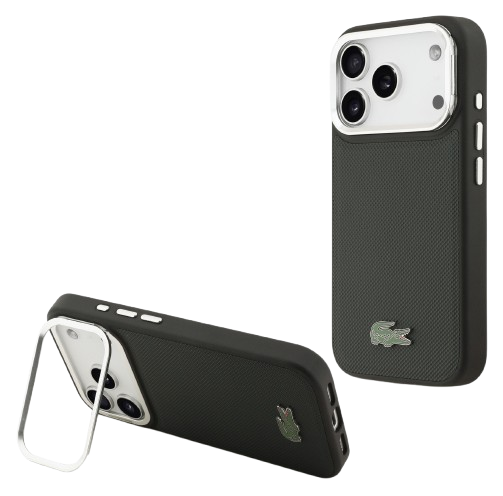 LACOSTE CARCASA MAGSAFE SOPORTE CAMARA IPHONE 17 PRO MAX VERDE