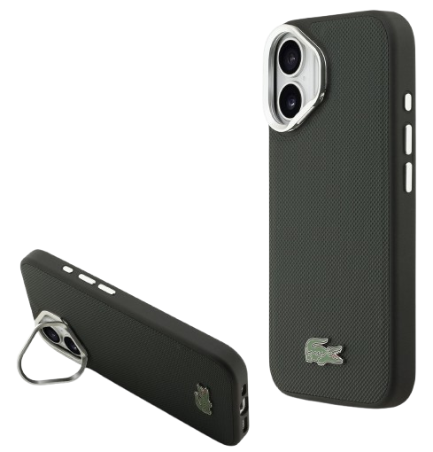 [LCHMP17SPCSLAE] LACOSTE CARCASA MAGSAFE SOPORTE CAMARA IPHONE 17 VERDE