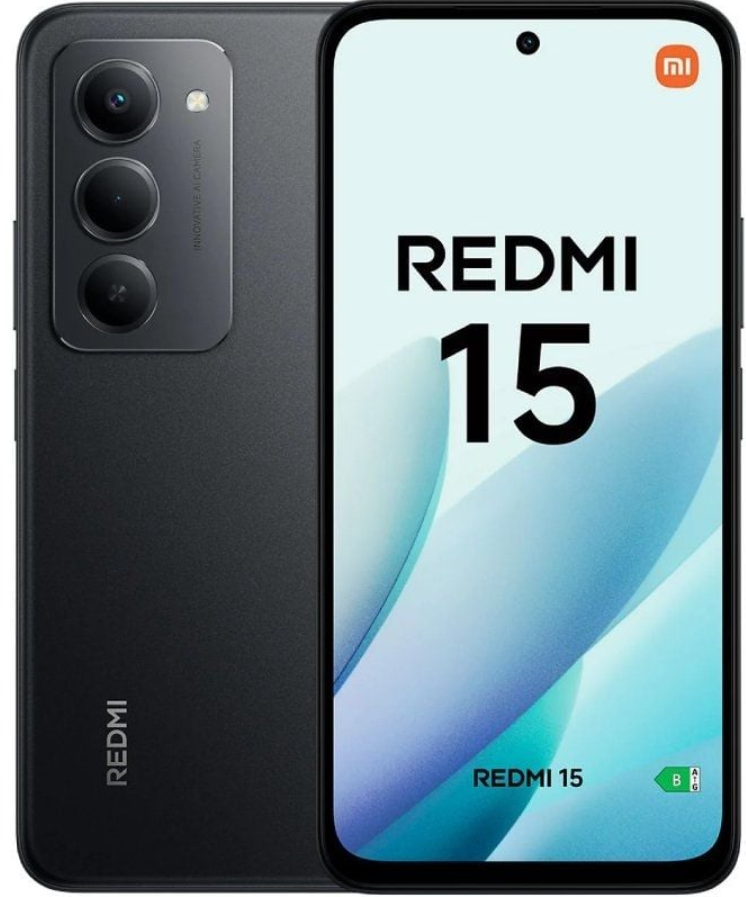 [MZB0KPKEU] SMARTPHONE XIAOMI REDMI 15 6GB/ 128GB/ 6.9"/ NEGRO
