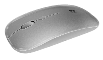 [SUBMODFLAT22] SUBBLIM RATON INALAMBRICO DUAL FLAT 1600DPI RECARGABLE GRIS