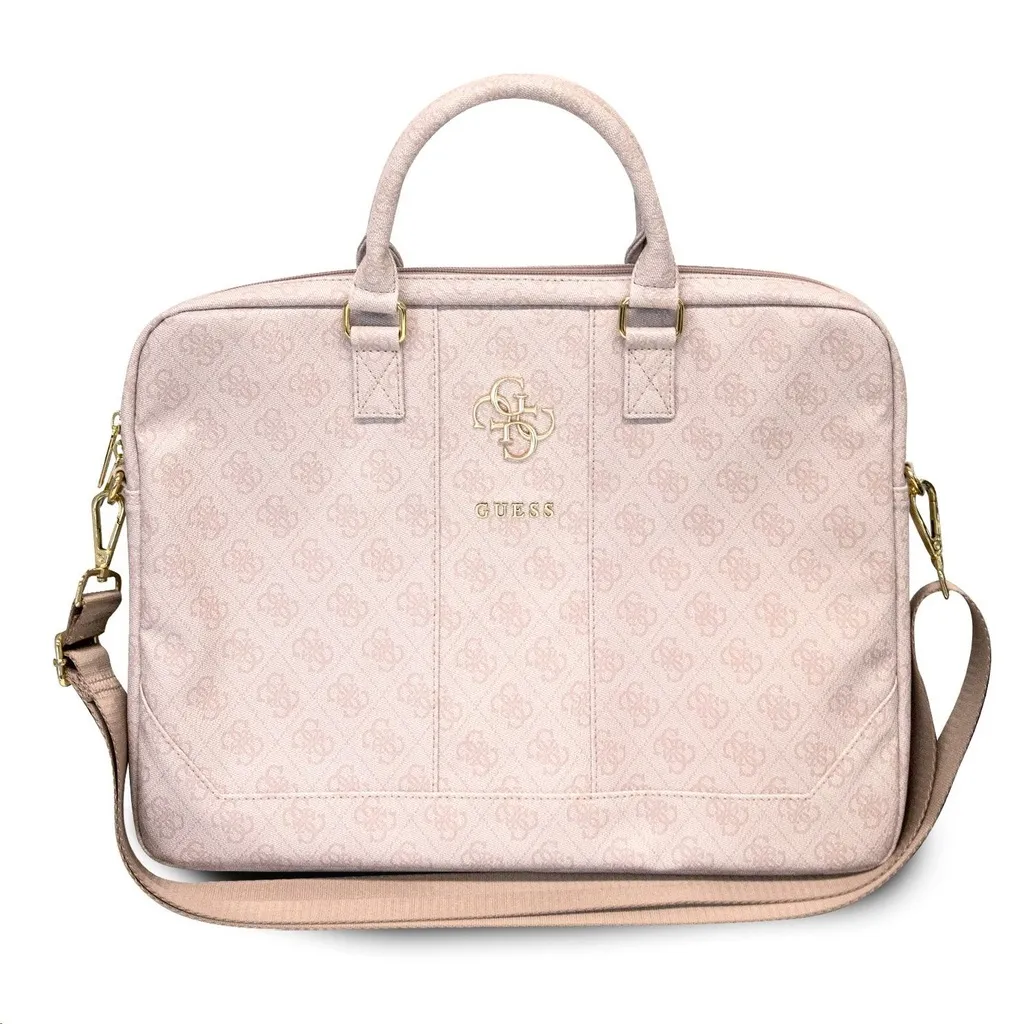 GUESS FUNDA LOGO UNIVERSAL PORTATILES 13"-15" ROSA