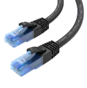 AISENS CABLE RED RJ45 A135-0843 CAT.6/ 1m/ NEGRO