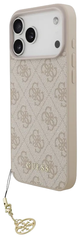 [GUHMP17XGF4GCP] GUESS CARCASA MAGSAFE 4G CHARM IPHONE 17 PRO MAX ROSA