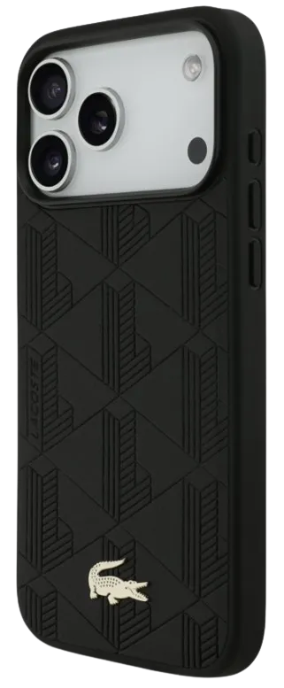 [LCHMP17XPNOK] LACOSTE CARCASA MAGSAFE NOMOGRAMME IPHONE 17 PRO MAX NEGRO