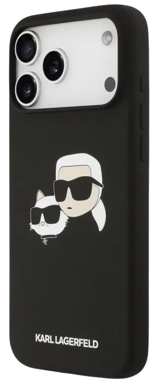 [KLHMP17XSKCHPPLK] KARL LAGERFELD CARCASA MAGSAFE K&C HEADS IPHONE 17 PRO MAX NEGRO