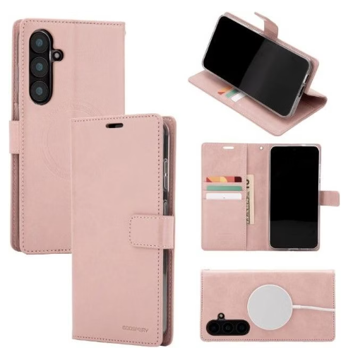 GOOSPERY FUNDA MAGSAFE BLUEMOON DAIRY SAMSUNG S25 ULTRA ORO ROSA