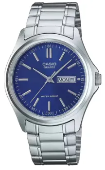 [MTP1239D2A] CASIO RELOJ MTP-1239D-2A ESFERA AZUL / ACERO