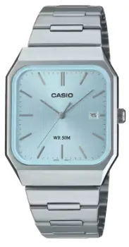 [MTPB185D2A2] CASIO RELOJ MTP-B185D-2A2 ESFERA TURQUESA/ PLATEADO