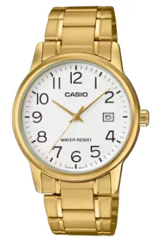 [MTPV002G7B2] CASIO RELOJ MTP-V002G-7B2 ESFERA BLANCA / DORADO
