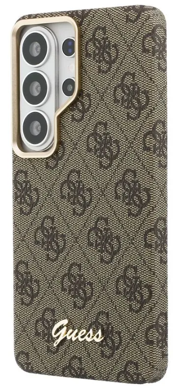 [GUHMS26L5P4FWMSW] GUESS CARCASA MAGSAFE 4G SCRIPT SAMSUNG S26 ULTRA MARRON