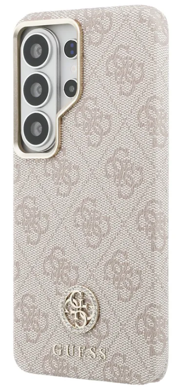 [GUHMS26LP4GRMDEP] GUESS CARCASA MAGSAFE 4G STRASS SAMSUNG S26 ULTRA ROSA