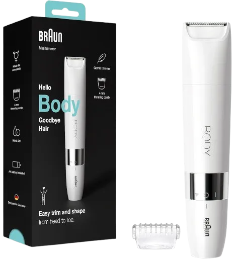 [BS1000] BRAUN MINI AFEITADORA CORPORAL BS1000