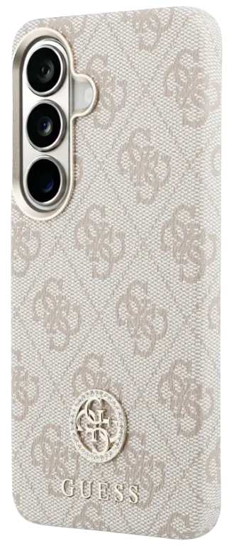 [GUHMS26SP4GRMDEP] GUESS CARCASA 4G STRASS SAMSUNG S26 ROSA