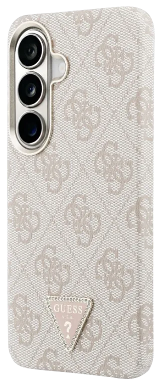 [GUHMS26SP4GTDGMP] GUESS MAGSAFE CARCASA TRIANGLE 4G SAMSUNG S26 ROSA