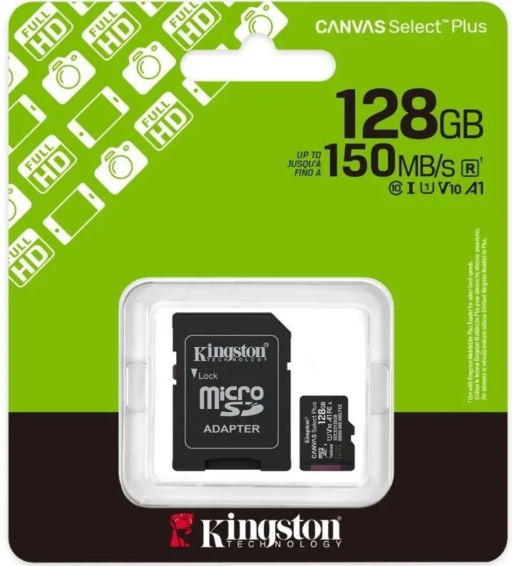 KINGSTON TARJETA MEMORIA MICROSDXC 128GB