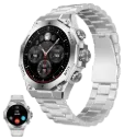 KSIX SMARTWATCH TITANIUM PLATEADO