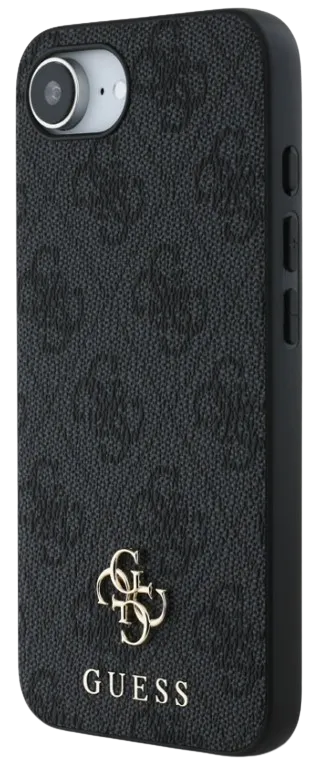 GUESS CARCASA MAGSAFE MINI 4G IPHONE 17e/16e GRIS