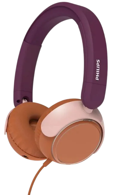 PHILIPS AURICULARES KIDS JACK/USBc ROSA/NARANJA