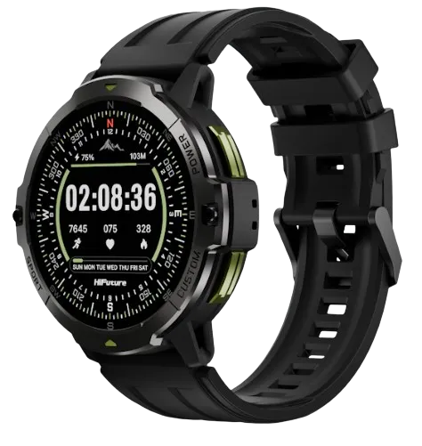 HIFUTURE SMARTWATCH VORTEX GPS NEGRO