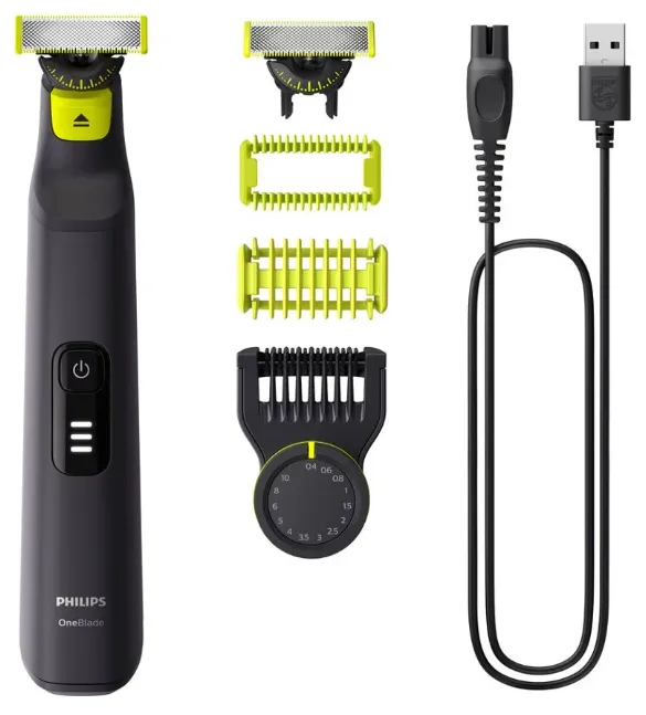 PHILIPS MULTIGROOM ONEBLADE PRO 360º/ 4 ACCESORIOS/ QP6542/15