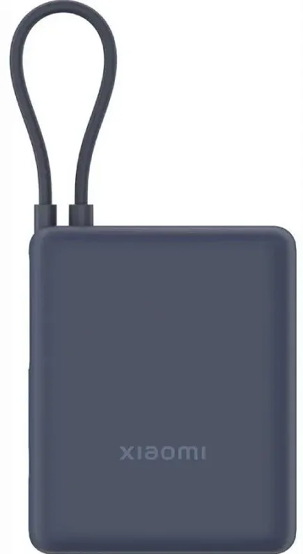 XIAOMI BATERIA AUXILIAR 10000mAh/ 33W/ CABLE INTEGRADO AZUL