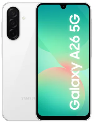 SMARTPHONE SAMSUNG GALAXY A26 6GB/ 128GB/ 6.7"/ 5G/ BLANCO