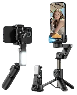 [DSTTSIASSU1] DEVIA PALO SELFIE ULTRA 1 FACE TRACKING IA / GIMBALL / MANDO