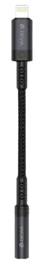 DEVIA ADAPTADOR IPURE LIGHTNING - JACK 3.5mm NEGRO
