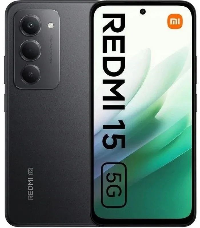 SMARTPHONE XIAOMI REDMI 15 4GB/ 128GB/ 6.9"/ 5G/ NEGRO