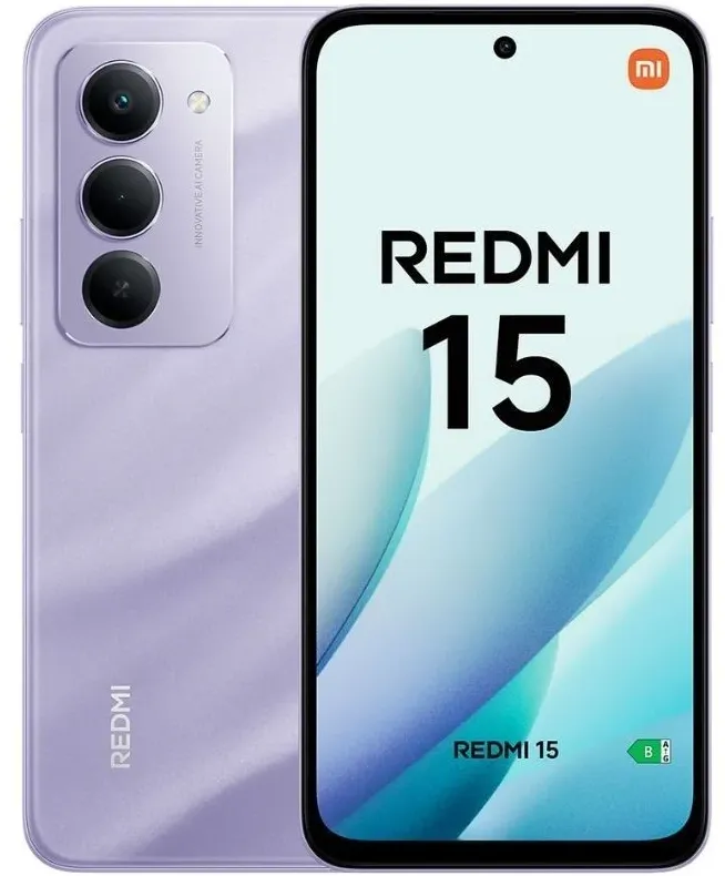 SMARTPHONE XIAOMI REDMI 15 6GB/ 128GB/ 6.9"/ PÚRPURA