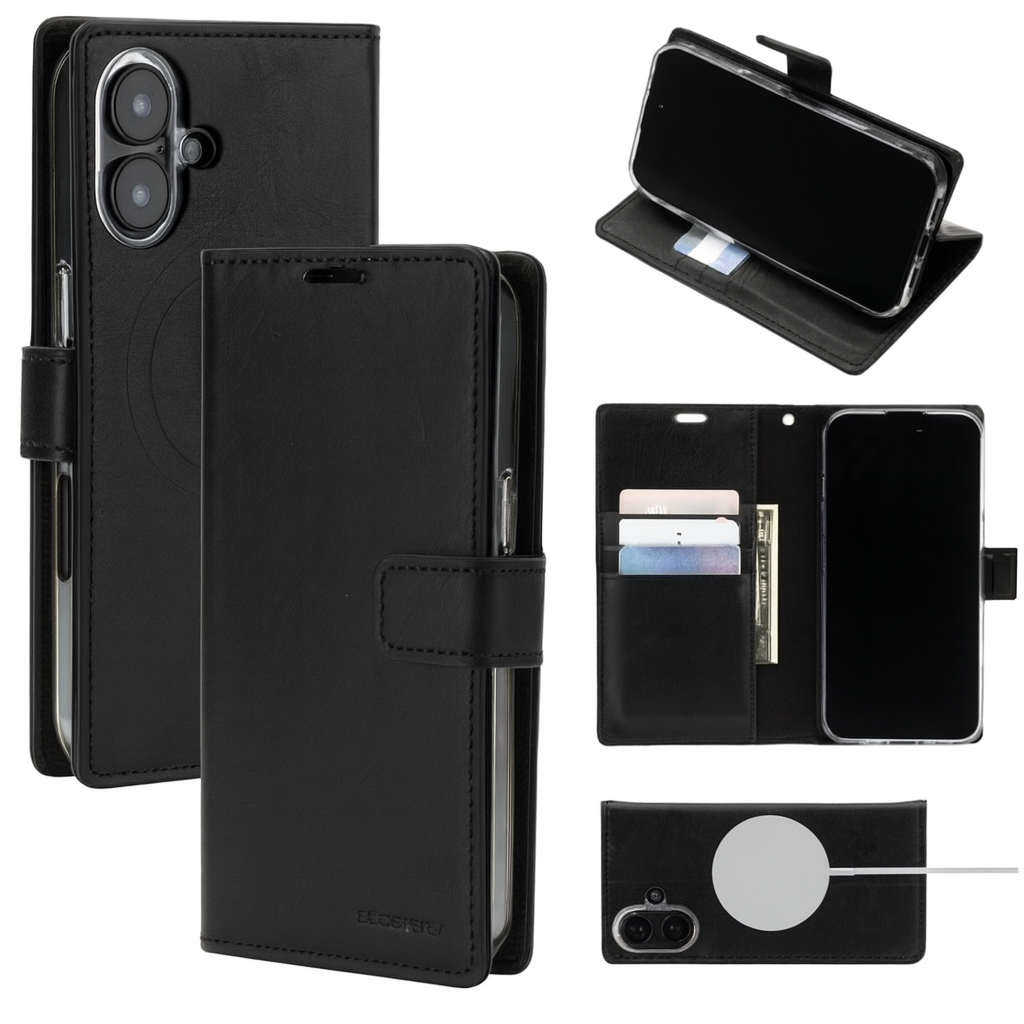 GOOSPERY FUNDA MAGSAFE BLUEMOON DAIRY IPHONE 15 NEGRO