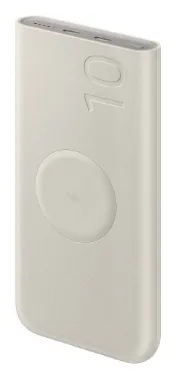 SAMSUNG BATERIA AUXILIAR INALÁMBRICA 10000mAh PD 25W BEIGE