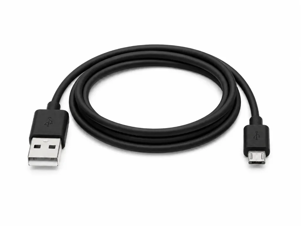 CABLE USB A - MICRO USB 1m NEGRO (SIN CAJA)