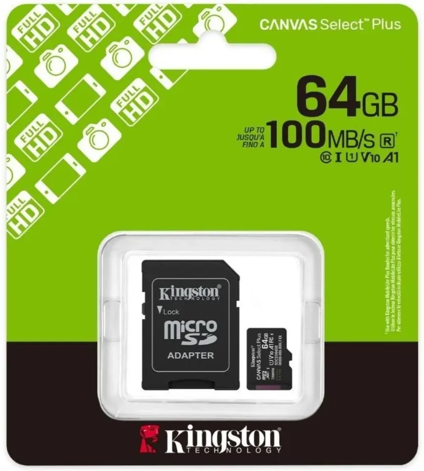 KINGSTON TARJETA MEMORIA MICROSDXC 64GB