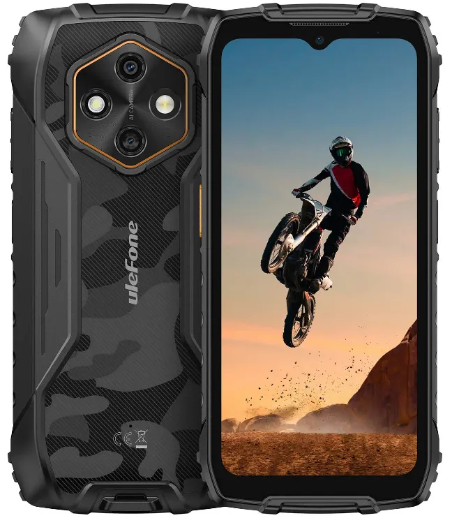 [ULERUGKING4PROB] ULEFONE SMARTPHONE RUGERIZADO RUGKING 4 PRO 8GB/ 128GB/ 6.56"/ NEGRO