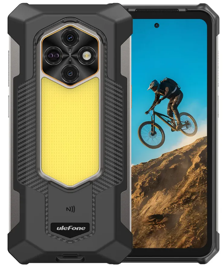 [ULERUGKING5PROB] ULEFONE SMARTPHONE RUGERIZADO RUGKING 5 PRO 8GB/ 256GB/ 6.78"/ NEGRO