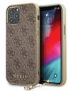 GUESS CARCASA 4G CHARM IPHONE12/PRO MARRON
