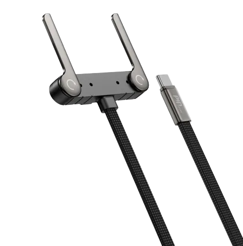 [DSTCCPD240PS] DEVIA CABLE TIPO C A TIPO C 240w 1.5m CON SOPORTE