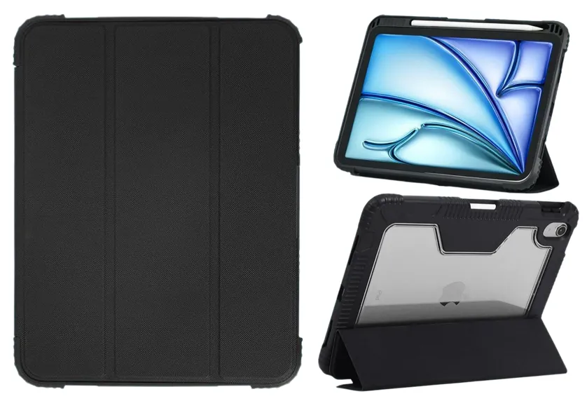 [DSTEGIPA13M4BK] DEVIA FUNDA ELEGUARD IPAD AIR 13"(M4/M3) /AIR 13" (2024) NEGRO