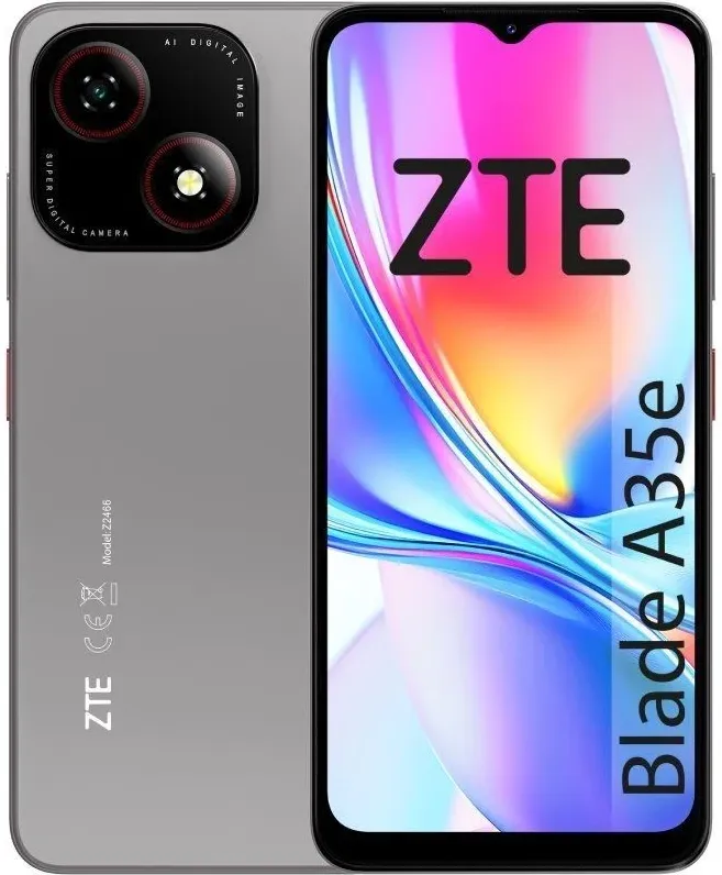 SMARTPHONE ZTE BLADE A35E 2GB/ 64GB/ 6.52"/ GRIS OSCURO