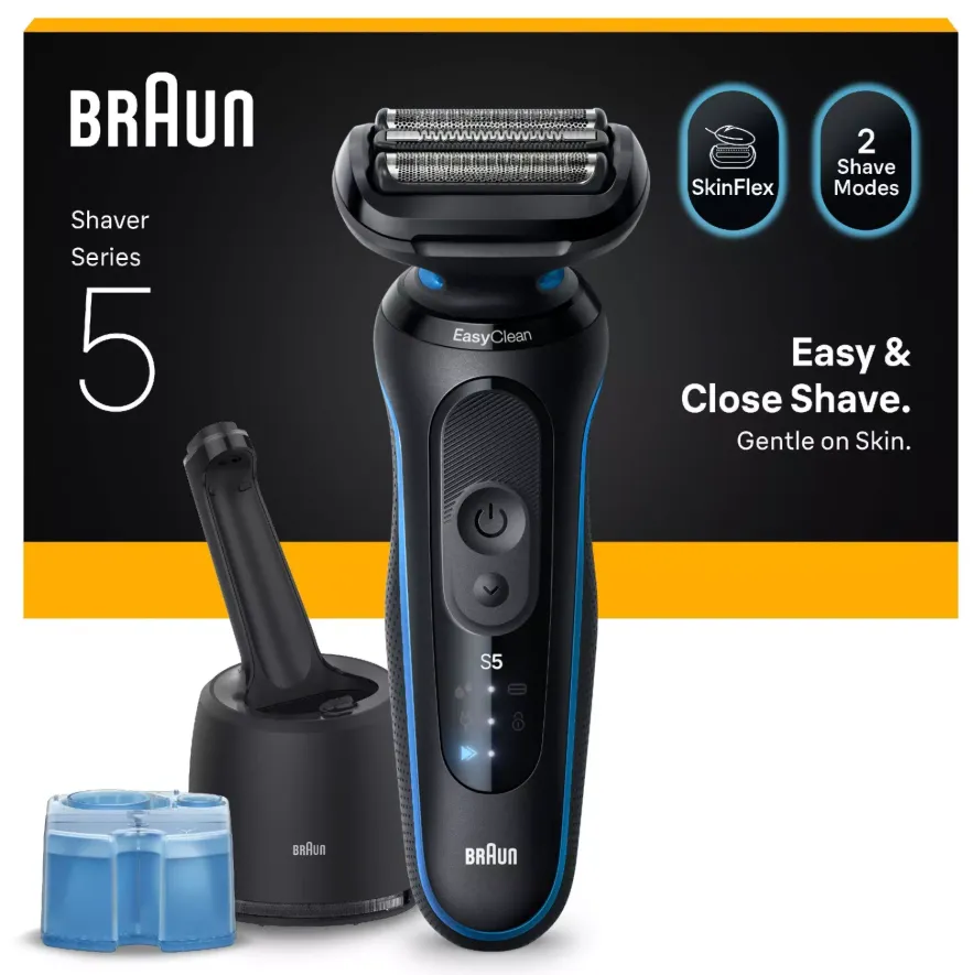 [52B7000CC] BRAUN AFEITADORA 52-B7000CC + BASE SMART CARE/ RESISTENTE AL AGUA