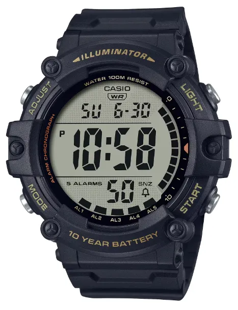 [AE1500WHX1A] CASIO RELOJ AE-1500WHX-1A NEGRO/DORADO
