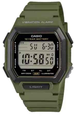 [W738H3A] CASIO RELOJ W-738H-3A VERDE