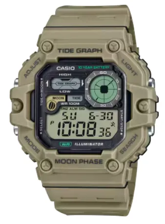 [WS1700H5A] CASIO RELOJ WS-1700H-5A BEIGE